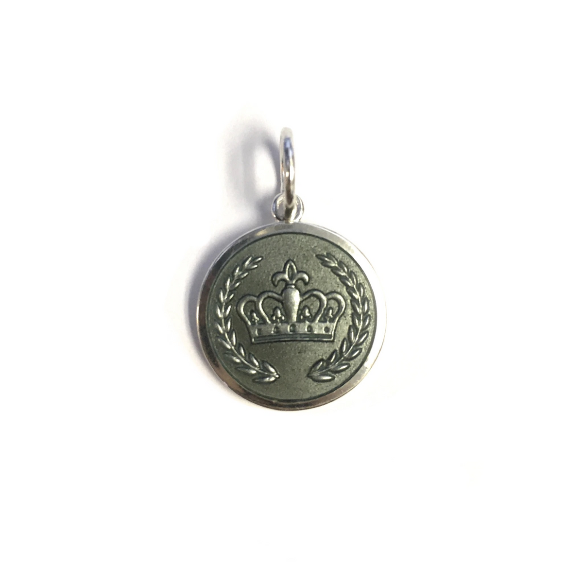 Charme Vintage En Argent Sterling 925 - Bouclier émaillé HMK St. Ives, 1,2g, 1,6cm, Occasion