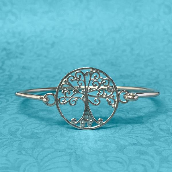 Southern Gates Oak Tree Bangle Bracelet