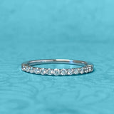 White Gold and Diamond Wedding Band 0.27ct