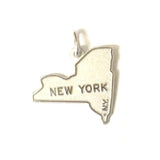 Sterling Silver New York State Charm