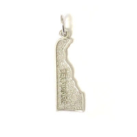 Sterling Silver Delaware State Charm