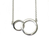 Sterling Silver Linked Circles Pendant