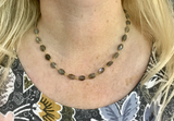 Vermeil and Labradorite Beaded Chain Necklace