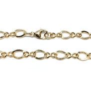 Yellow Gold Infinity Link Bracelet